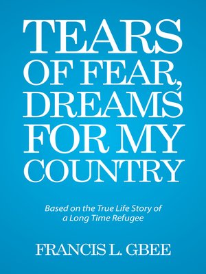 cover image of Tears of Fear, Dreams for My Country